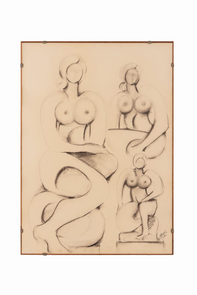 Domenico Colanzi - Studio di Figure Femminili