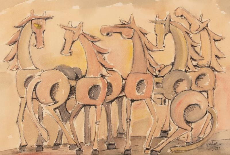 Domenico Colanzi - Cavalli