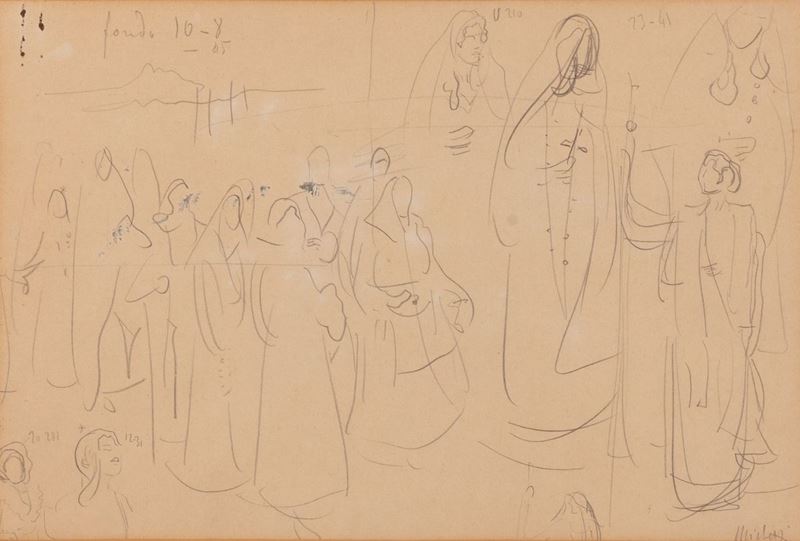 Francesco Paolo Michetti - Processione