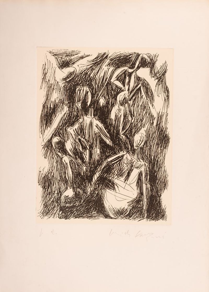 Pericle Fazzini - Studio di Figure