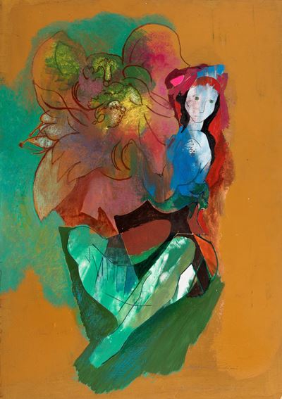 Ragazza e Fiori
