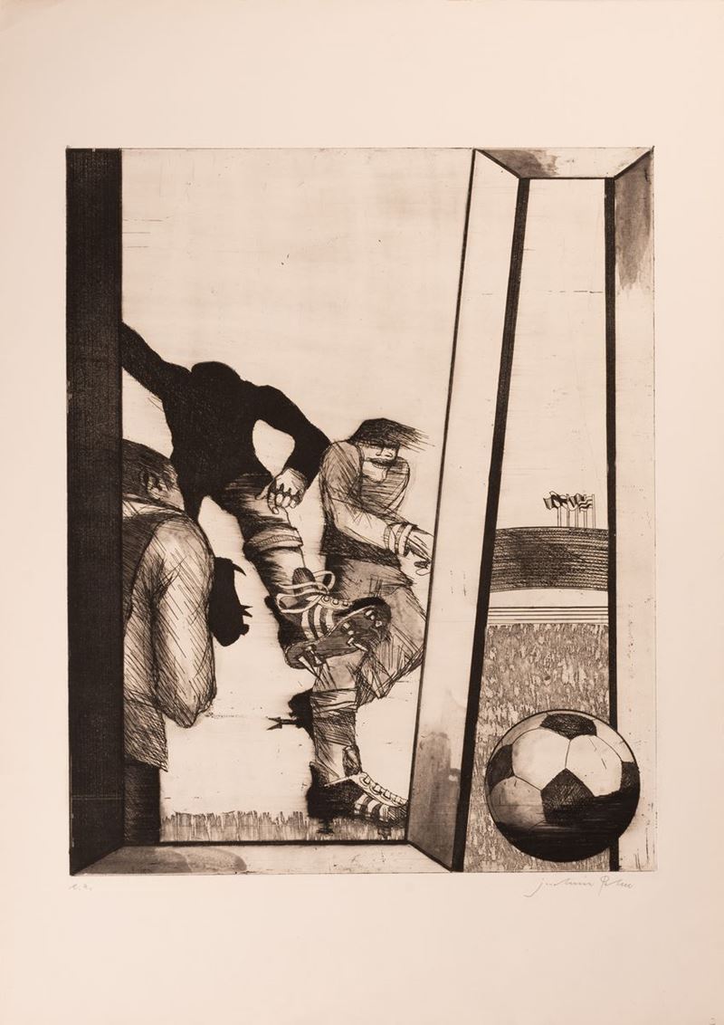 Joachim Palm - Partita di Calcio