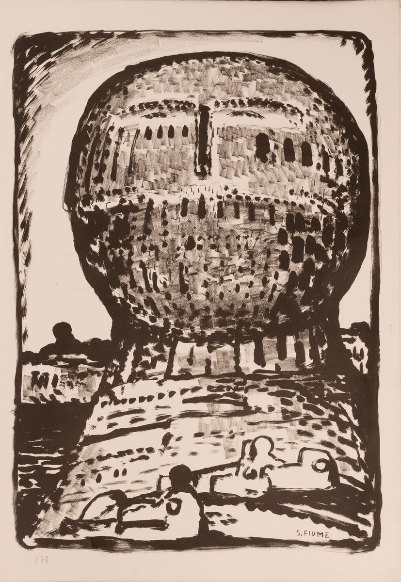 Frammenti Dall'isola Athikte. Prefazione di Enzo Paci. 13 Litografie Originali a Piena Pagina di ...