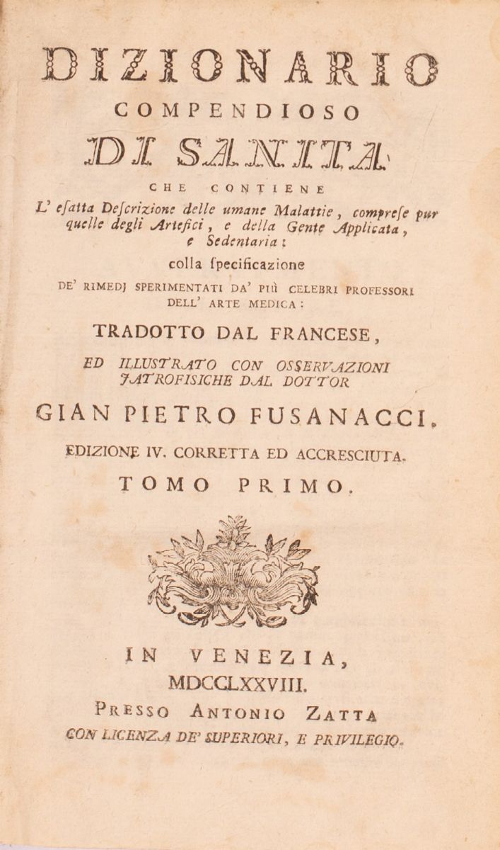 Lotto 4 Settecentine in Medicina