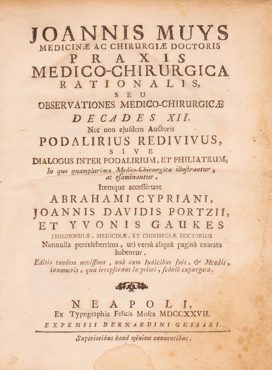 Lotto 4 Settecentine in Medicina