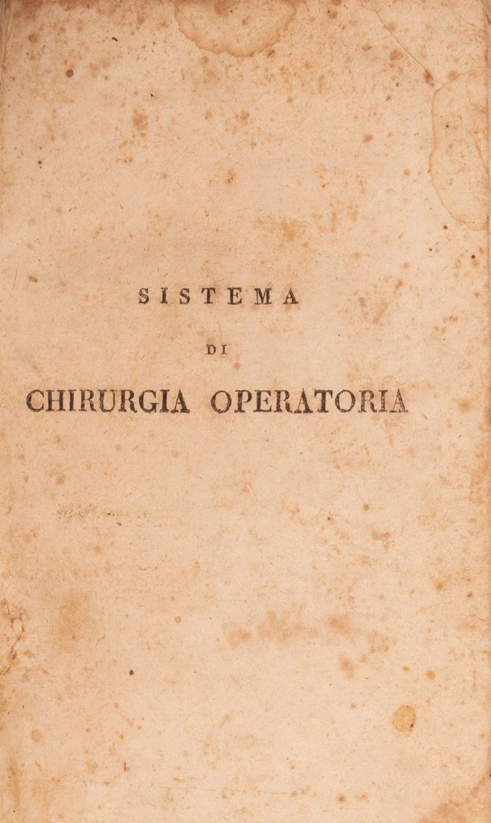 Lotto 3 Libri Ottocento di Medicina