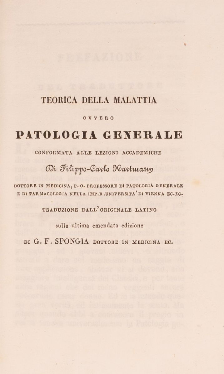 Lotto 3 Libri Ottocento di Medicina