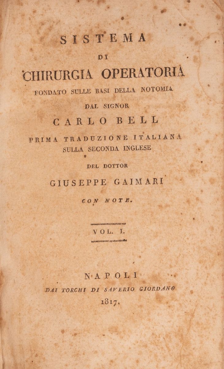 Lotto 3 Libri Ottocento di Medicina