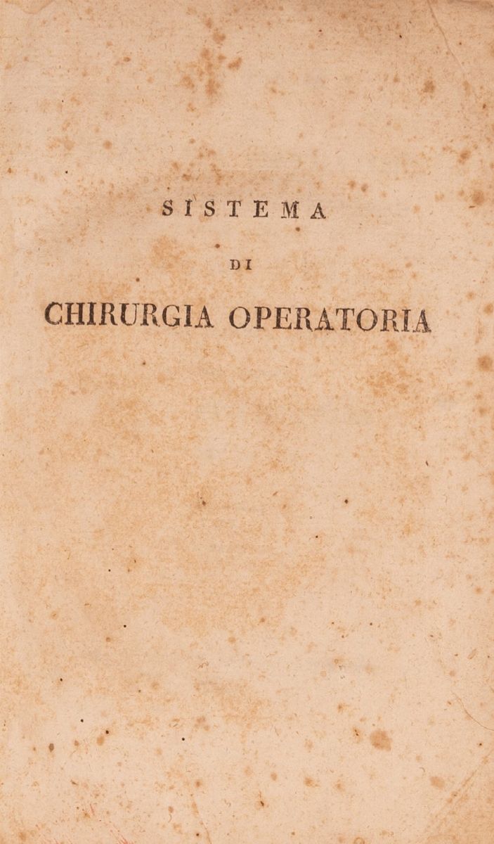 Lotto 3 Libri Ottocento di Medicina