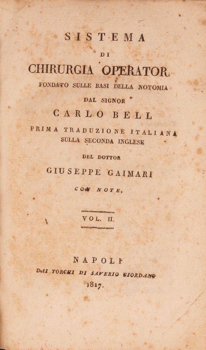 Lotto 3 Libri Ottocento di Medicina