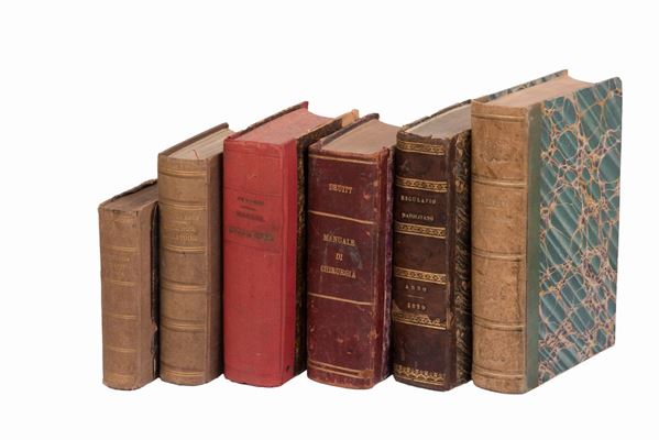 Lotto medicina manuali 6 libri