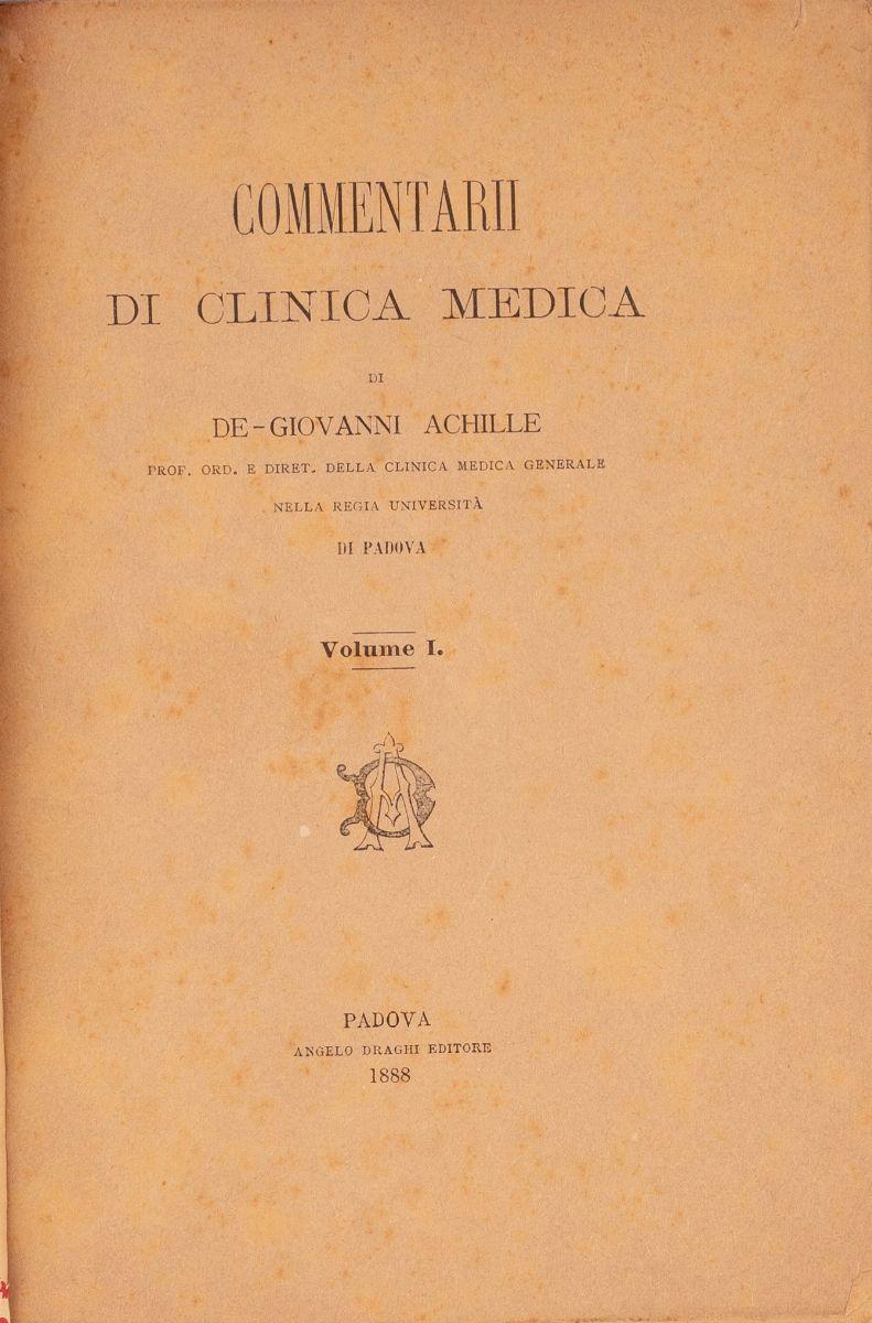 Lotto B Medicina, 10 Volumi