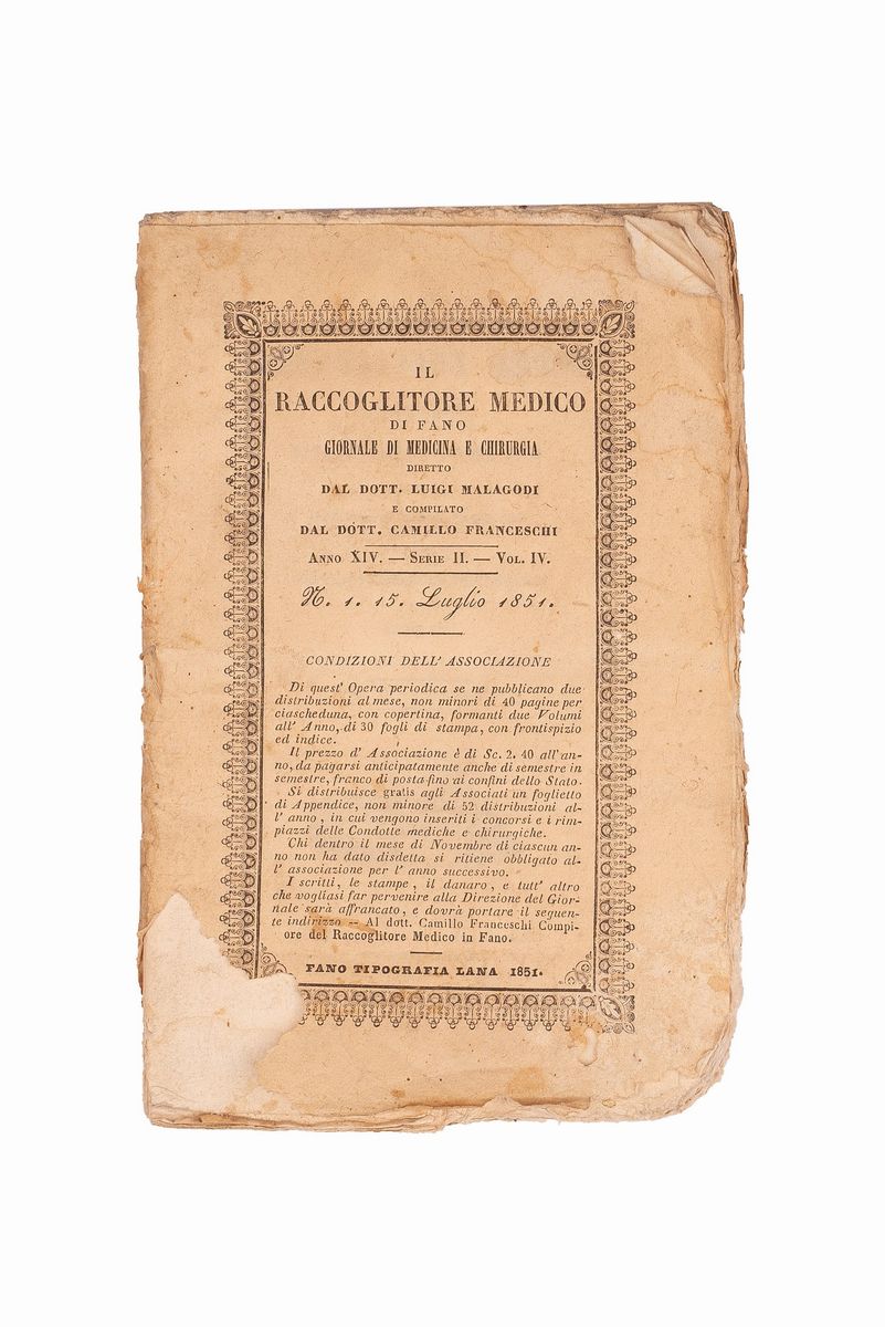 Lotto B Medicina, 10 Volumi