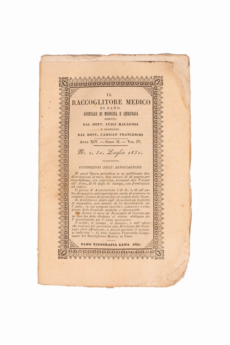 Lotto B Medicina, 10 Volumi