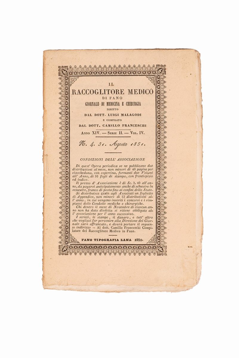 Lotto B Medicina, 10 Volumi