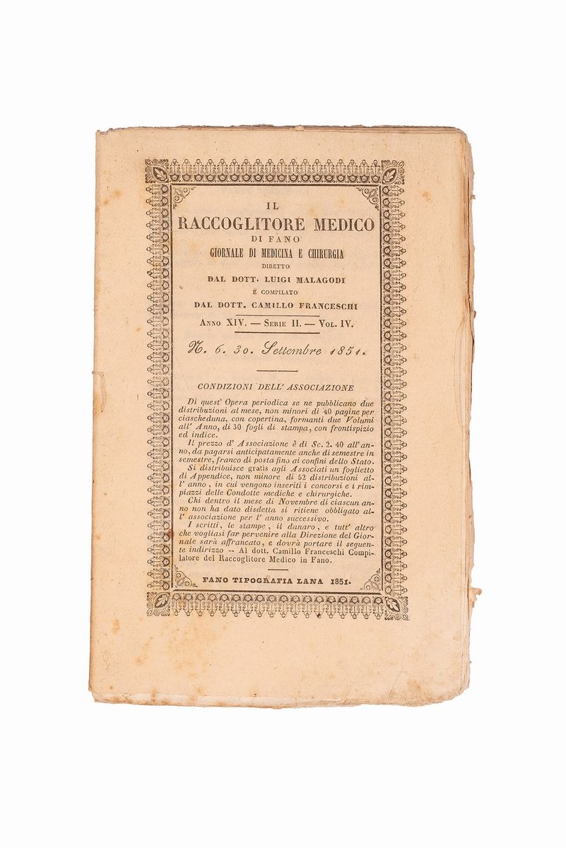 Lotto B Medicina, 10 Volumi