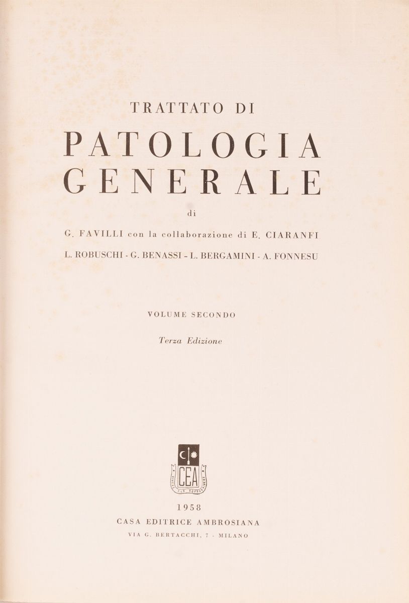 Lotto Manuali Medicina 900. 6 Libri