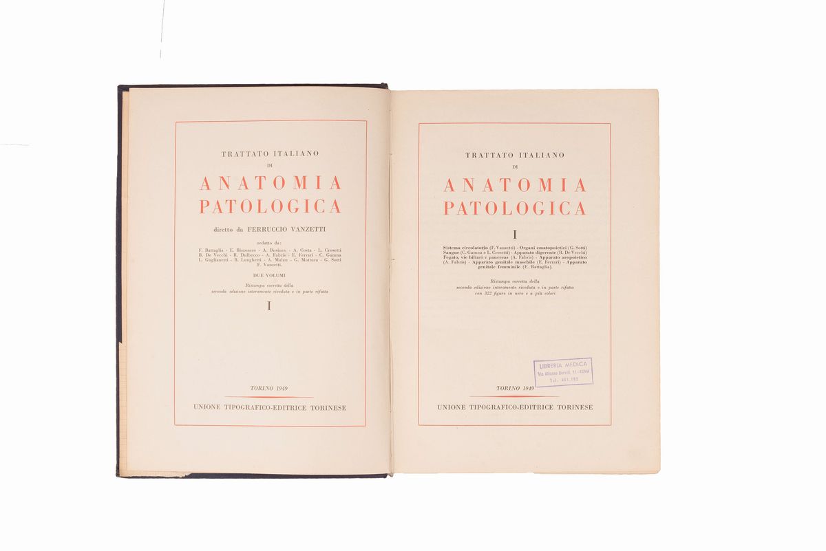 Lotto Manuali Medicina 900. 6 Libri
