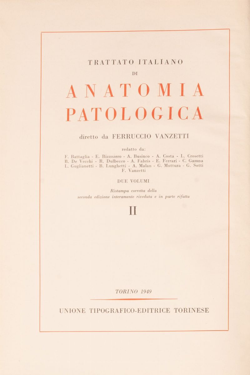 Lotto Manuali Medicina 900. 6 Libri