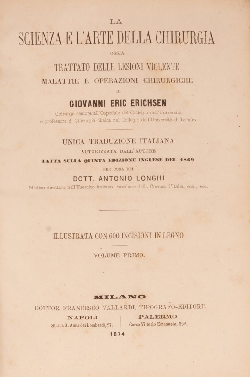 Lotto Varie Medicina '900