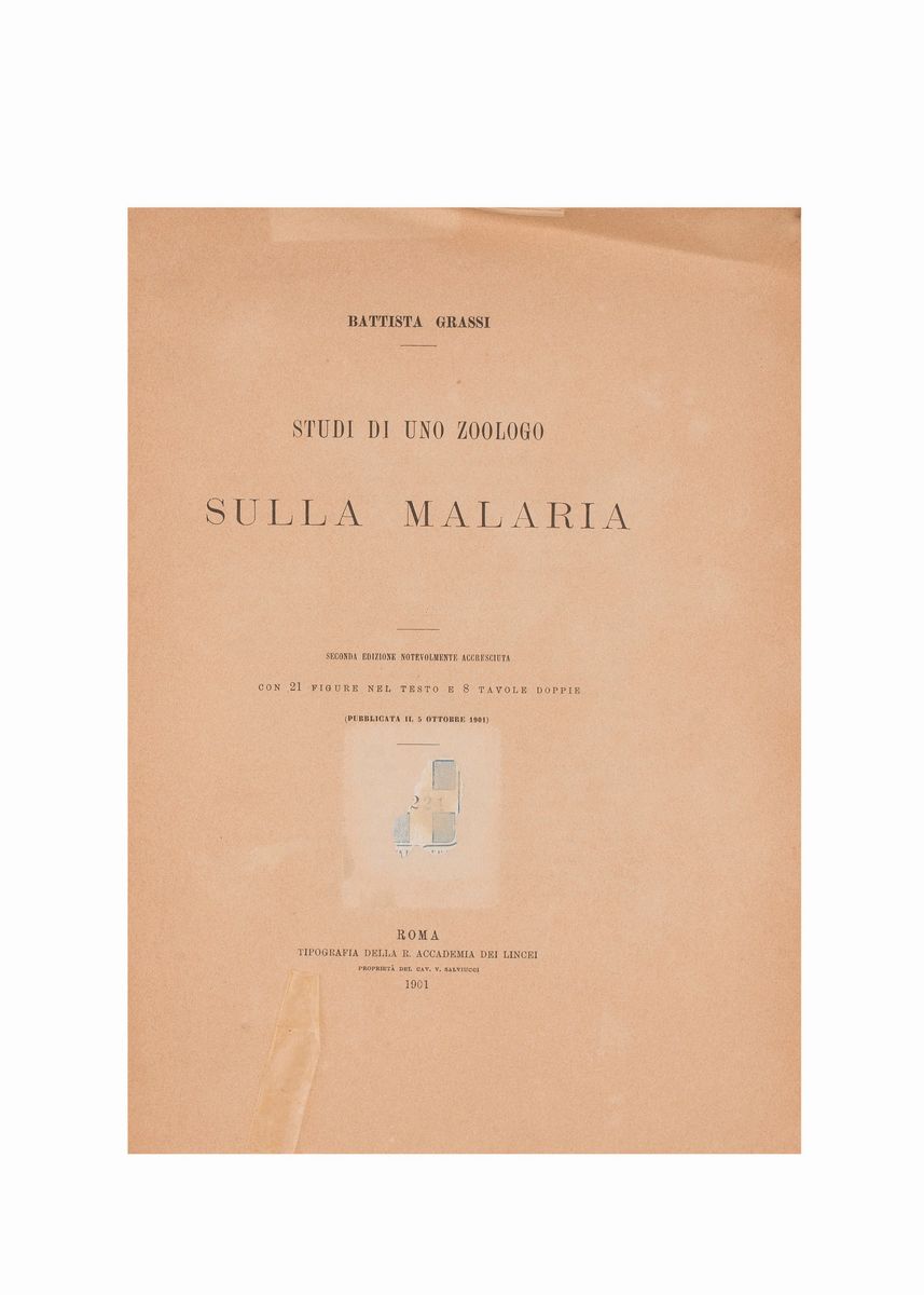 Lotto Malaria 11 Libri