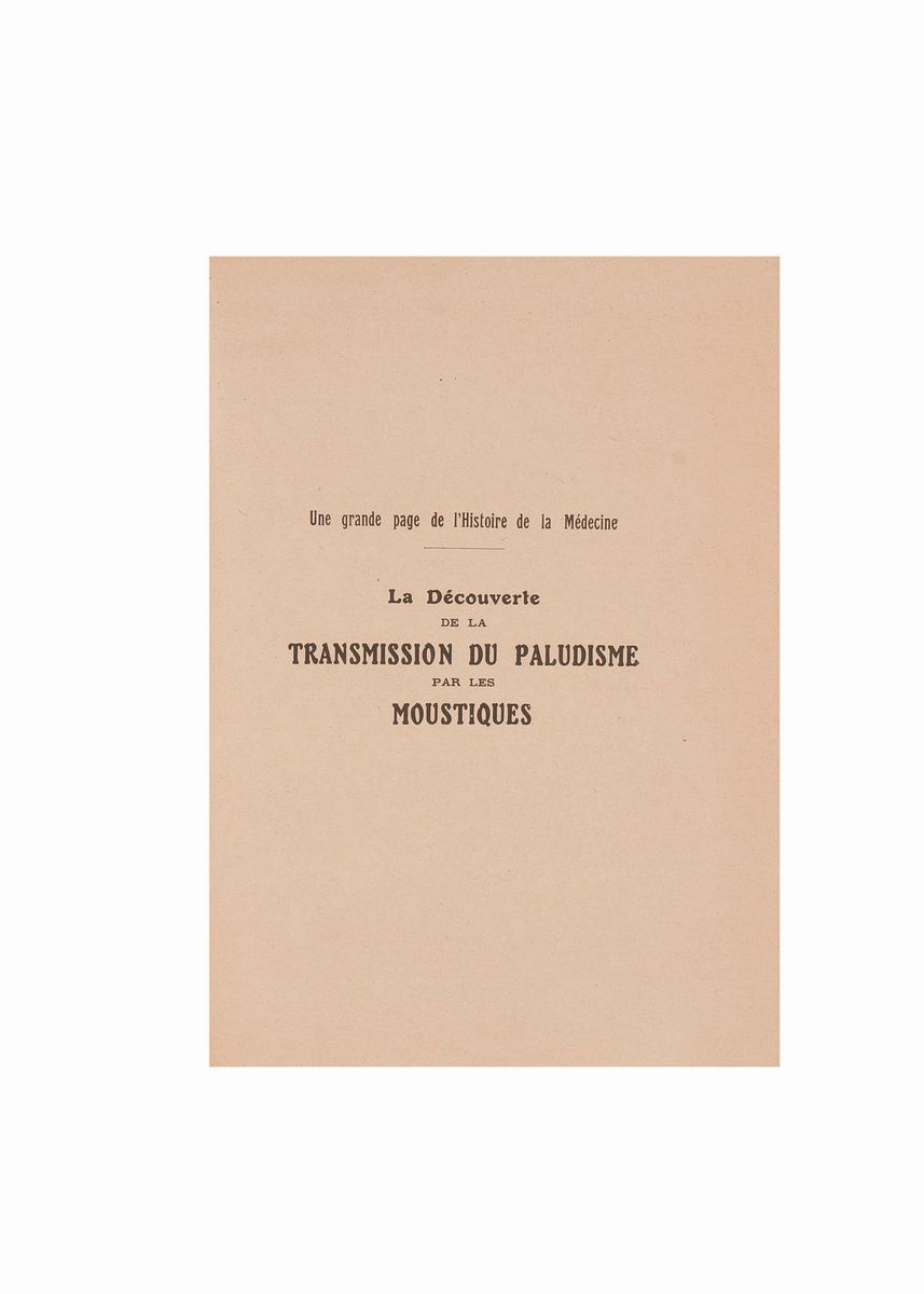 Lotto Malaria 11 Libri