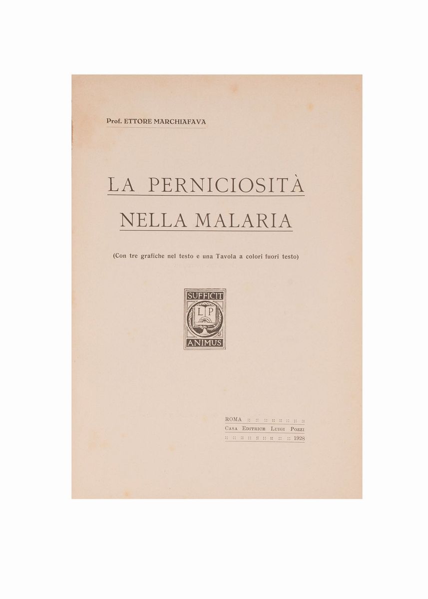Lotto Malaria 11 Libri