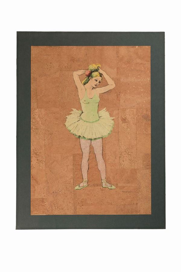 Francesco Messina : Ballerina  - Serigrafia - Auction Asta a tempo - Grafica - Gliubich Casa d'Aste