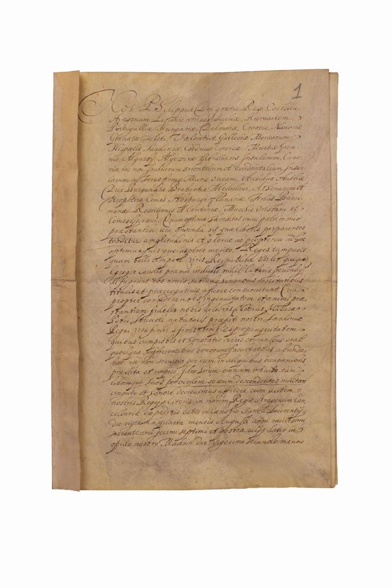Filippo, Re di Castiglia, D’aragona, delle Due Sicilie Ecc.