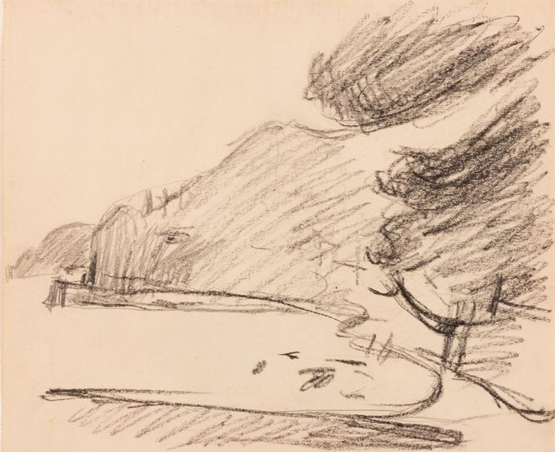 Arturo Tosi - Portofino da Santa Margherita Ligure