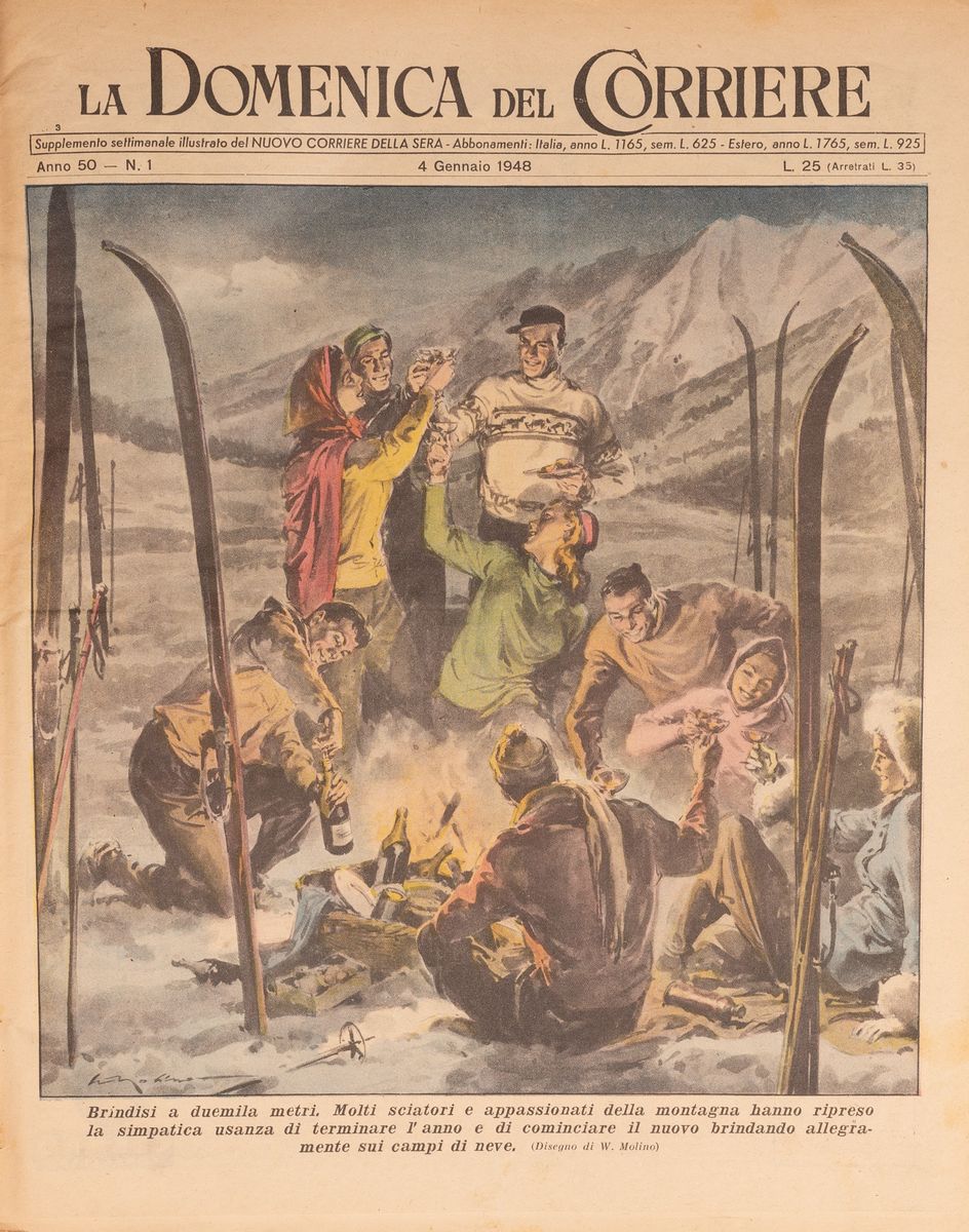 Collezione Completa Dell'anno 1948 De la Domenica del Corriere