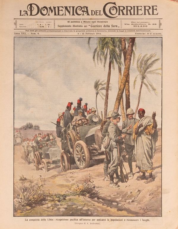 La Domenica del Corriere, numeri dal numero 8/15 febbraio del 1914 al n. 27 dicembre 1914/ numero 3 gennaio 1915