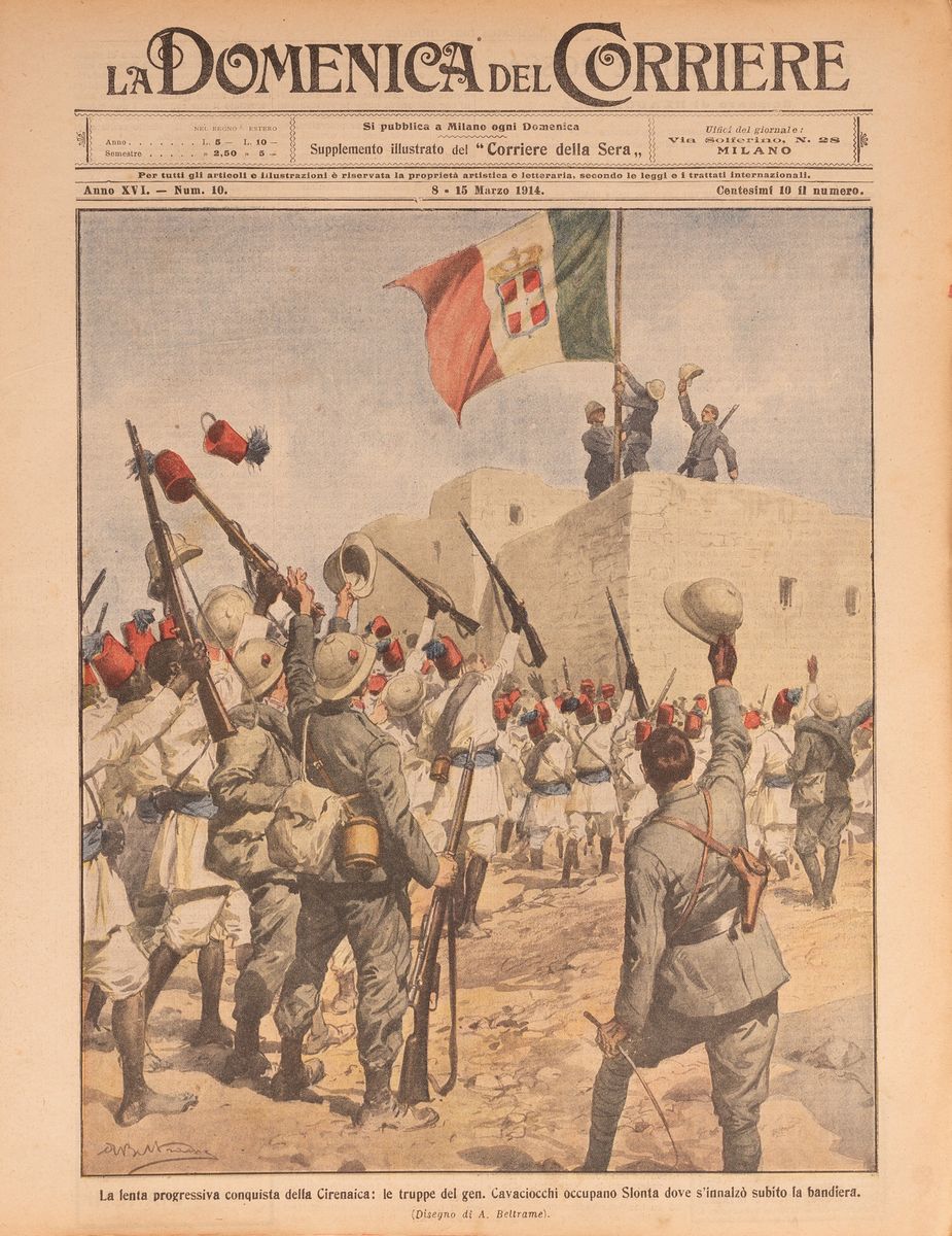 La Domenica del Corriere, Numeri dal Numero 8/15 Febbraio del 1914 al N. 27 Dicembre 1914/ Numero...