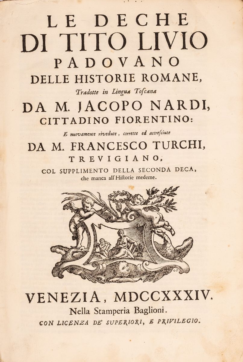 Le Deche di Tito Livio Padovano delle Historie Romane