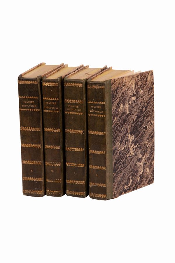 Institutiones theologicae ad usum studiosae juventutis auctore Cajetano De Fulgure Aversanae