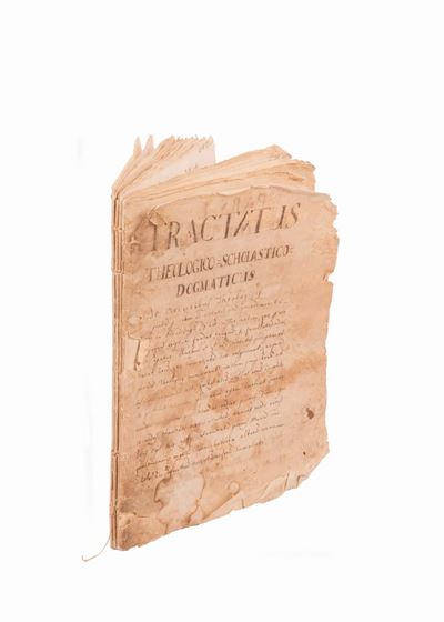 Manoscritto Tractatus Theologico Scholastico Dogmaticus