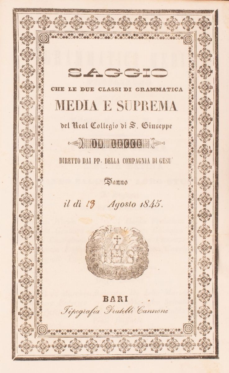 Solemnis Praemiorum Distributio Apud Collegium Lupense