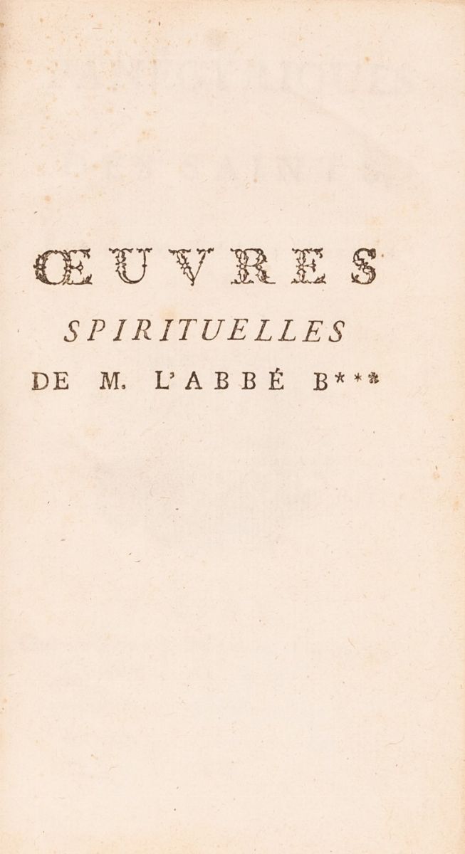 Panègyriques Des Saints Par L'auteur De L'ame Èlevès a Dieu