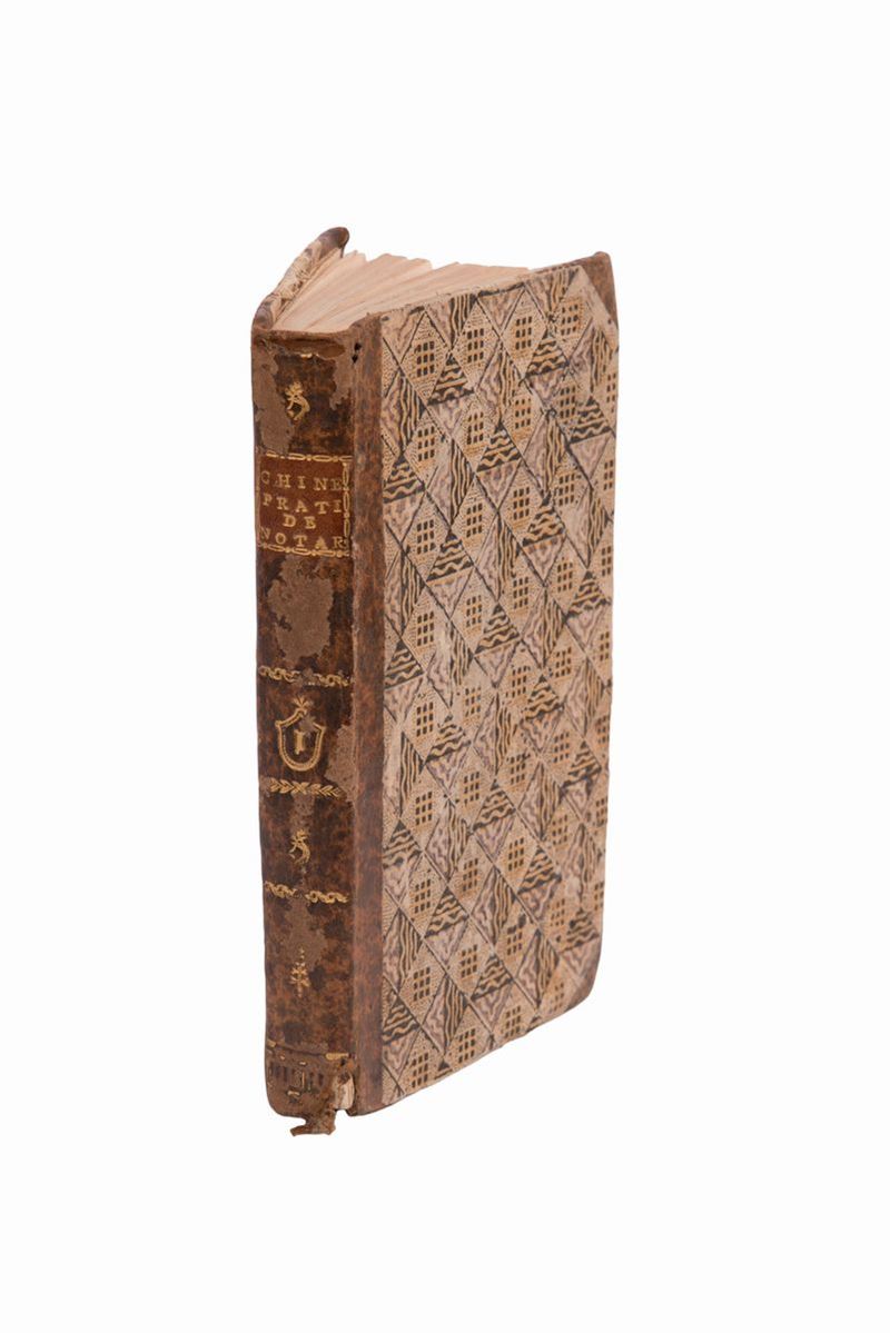 Pratica degli Atti Notarili Ricavati dal Codice Napoleone di Angelo Treccani Chinelli Notaio Bres...