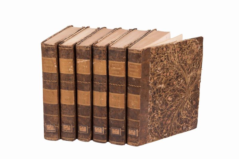 Sancti Ambrosii Mediolanensis Episcopi Opera Ad Manuscrupitos Codices Vaticanos Venetiis Tipis Fr...
