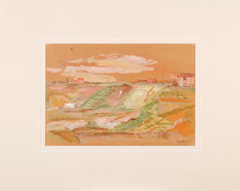 Orfeo Tamburi - Paesaggio Romano