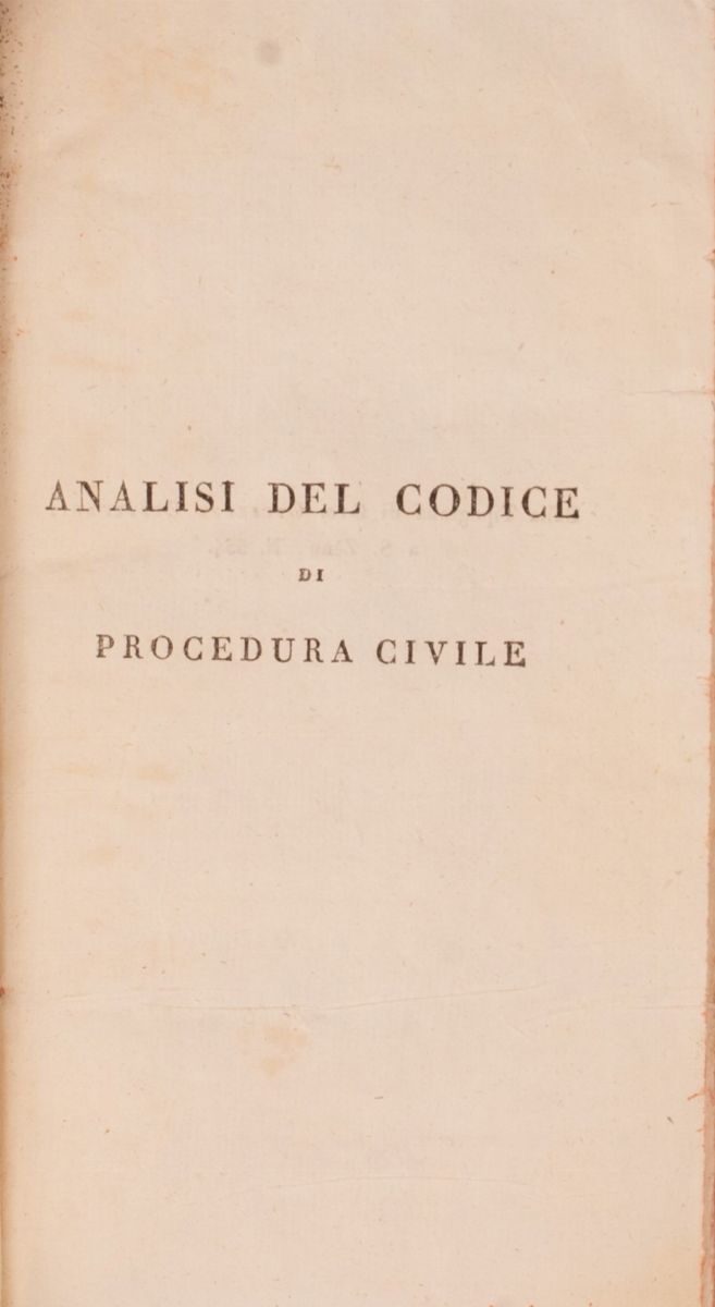 Analisi del Codice di Procedura Civile per Servire di Guida alla Pratica Forense del Regno D'ital...