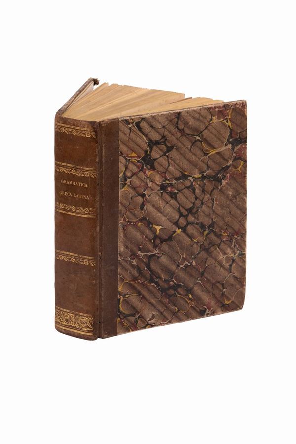 Grammatica Greca e Latina Costantin Lascaris. Compendium octo orazionis partium aliorum quorundam necessariorum aeditum a Costantino Lascare byzantino