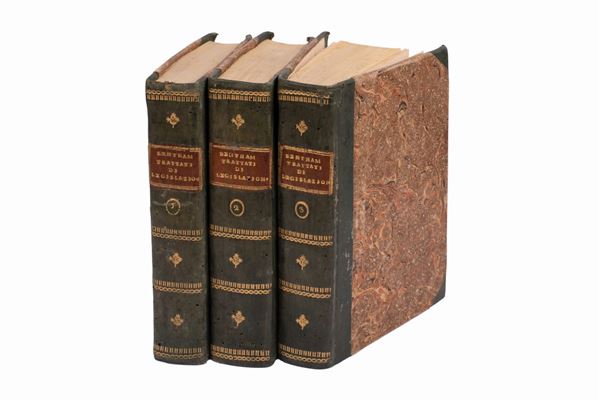 Trattati di legislazione civile e penale (...) del Sig. Geremia Bentham giureconsulto inglese, traduzione dal francese di Michele Azzariti