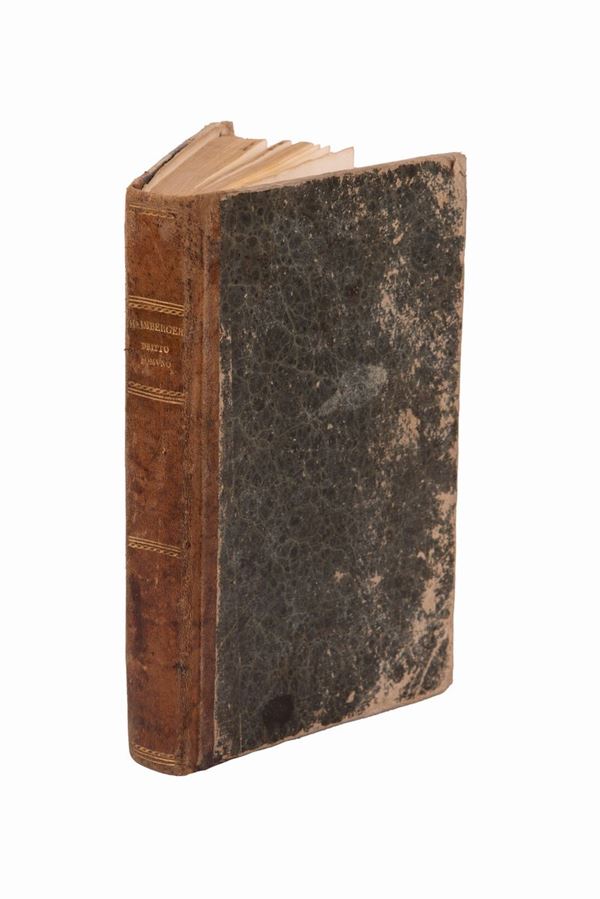 Il diritto romano privato e puro del dottore Haimberger, versione dal tedesco del Dott. Casimiro Bosiol. Volume unico