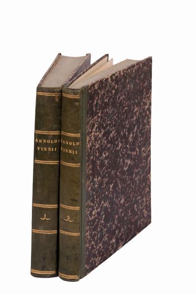 Arnoldi Vinii in Quatuor Libros Institutionum Imperialium Commetarius Academicus Et Forensis ( Jo...