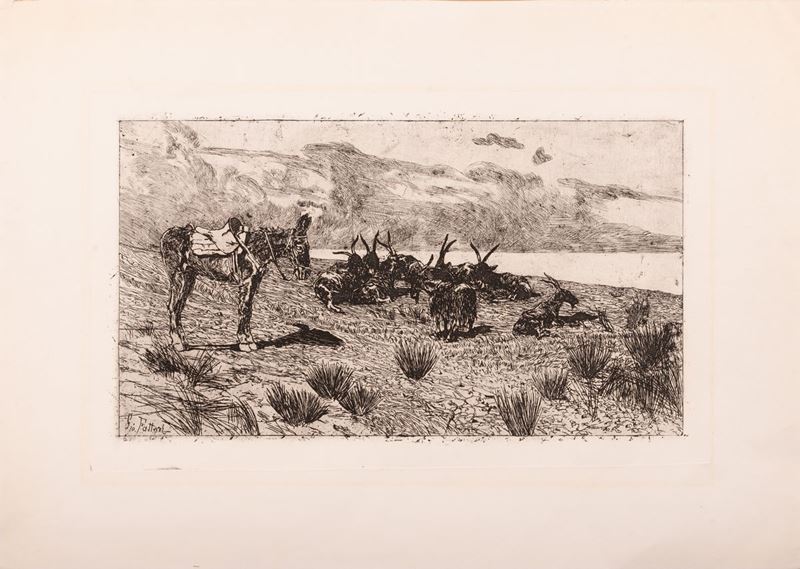 Giovanni Fattori - Le Capre