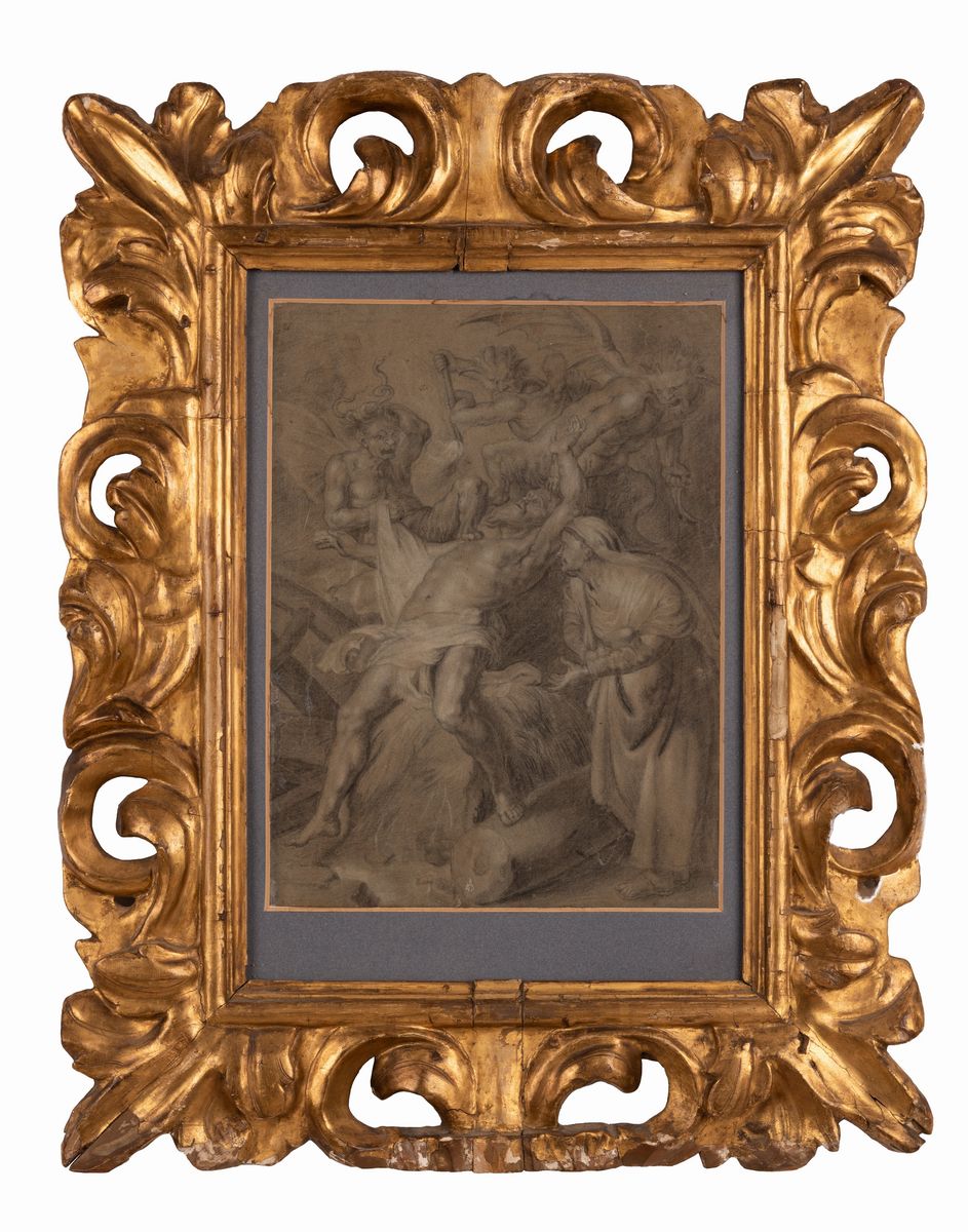 Anonimo da Rubens - Giobbe Tormentato dai Demoni