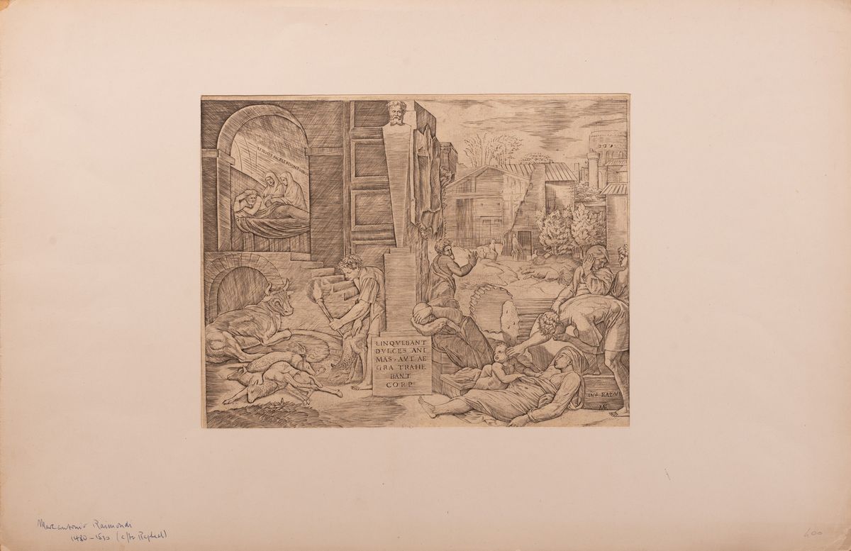 Marcantonio Raimondi - La Peste di Frigia Detto il Morbetto
