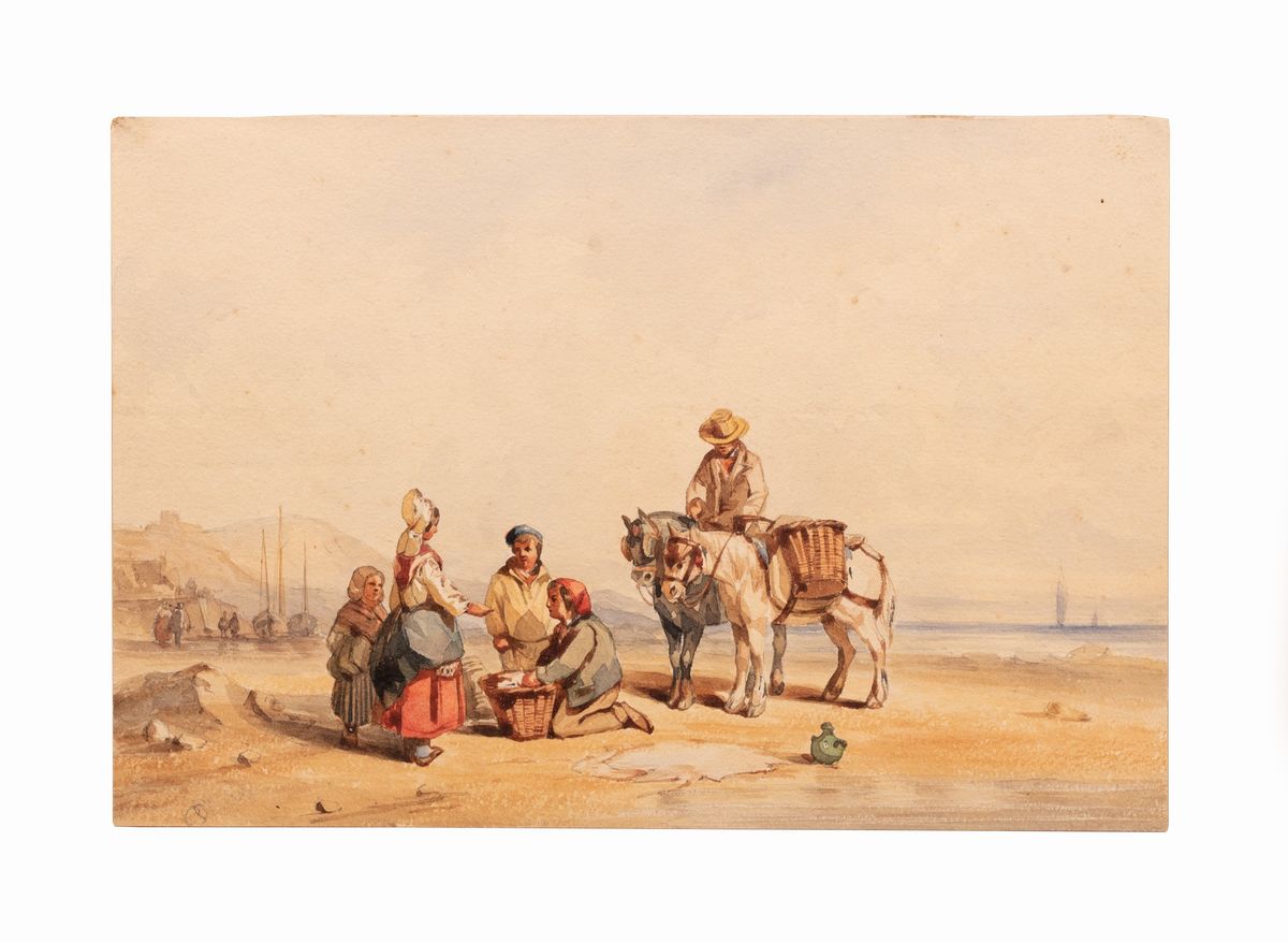 Anonimo Francese del XVIII/XIX Secolo - Paesaggio